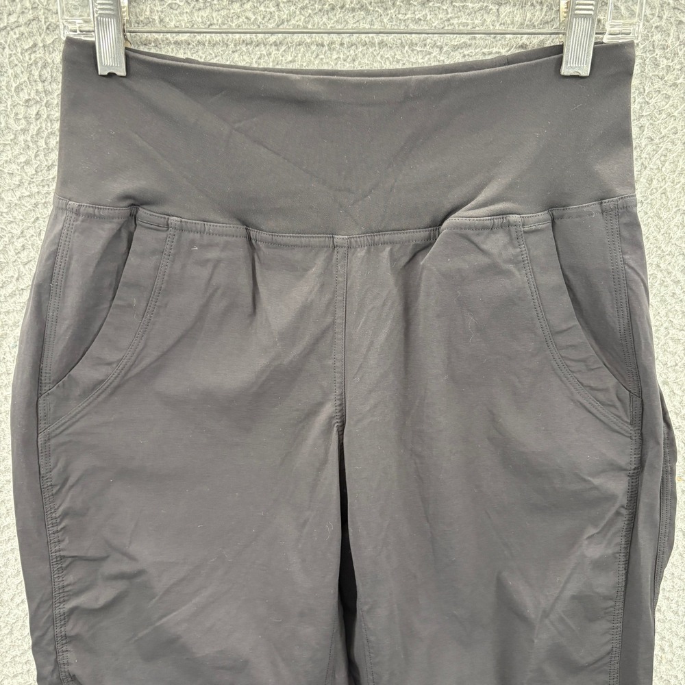 prAna Joggers Women Small Black Sky Canyon Jogger Stretch Hiking Pockets - Picture 2 of 13